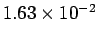 $ 1.63 \times 10^{-2}$